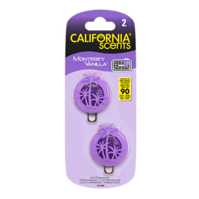 CALIFORNIA SCENTS Lufterfrischer Monterey Vanilla 2 St./Pack.