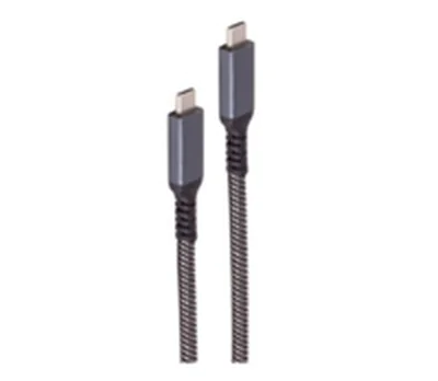 ShiverPeaks USB 3.2 Gen. 2x1 Kabel 100 Watt St. C C Textil 1.0 m - Kabel - Digital/Daten