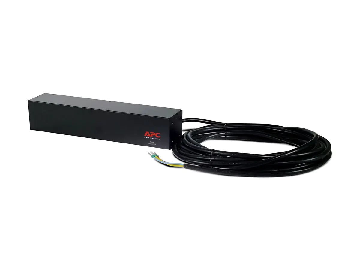 APC Basic Rack PDU - Steckdosenleiste (Rack - einbaufähig) - Wechselstrom 230 V - Eingabe, Eingang fest verdrahtet - Ausgangsanschlüsse: 4 (IEC 60320 C19) - 2U - 48.3 cm (19") - 8.5 m Schnur - Schwarz - für P/N: SCL400RMJ1U, SCL500RMI1UC, SCL500RMI1UNC, S
