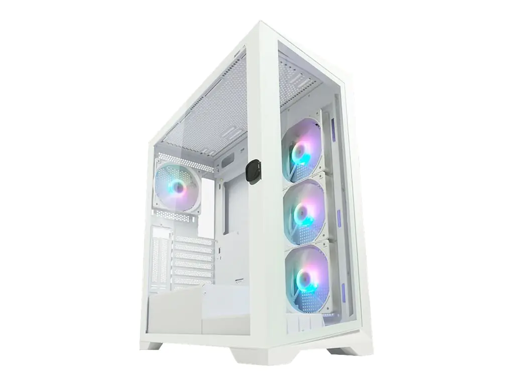 LC-Power Gehäuse MidiTower ATX 806W white USB3.2/Audio o.Netzteil Crosswind_X