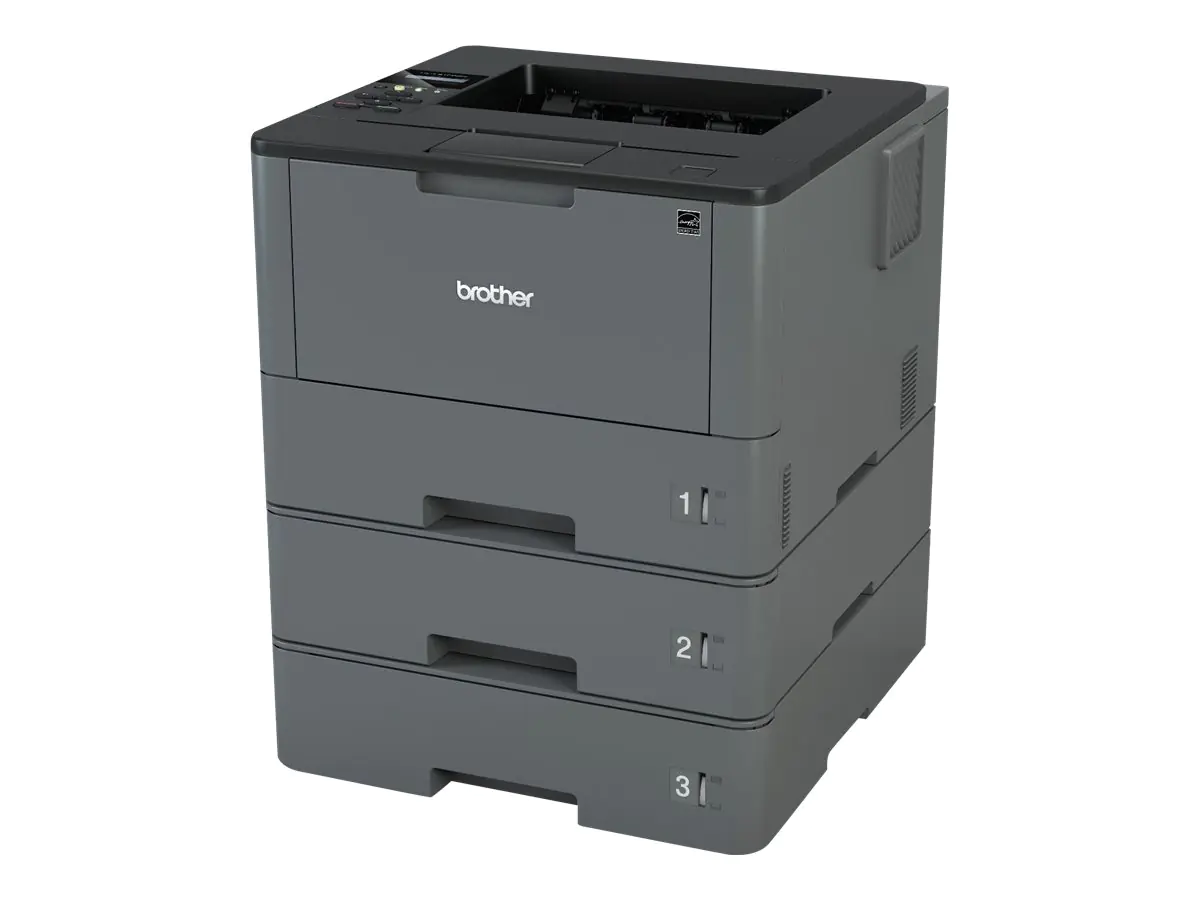 Brother HL-L5100DNTT - Drucker - s/w - Duplex - Laser - A4/Legal - 1200 x 1200 dpi - bis zu 40 Seiten/Min. - Kapazität: 800 Blätter - USB 2.0, LAN mit Brother PRINT AirBag for 200000 pages