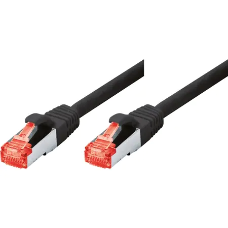 Tecline Patch-Kabel RJ-45 (M) RJ-45 (M) 71503S SSTP-Kabel CAT 6 3 m Schwarz