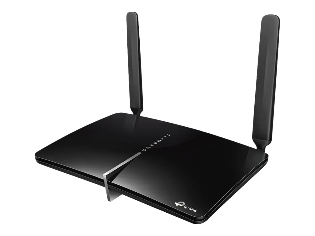 TP-Link Archer MR600 4G+ Cat6 AC1200 Wireless Dual Band - Wireless Router - WWAN 3-Port-Switch - 1GbE - Wi-Fi 5 - Dual-Band