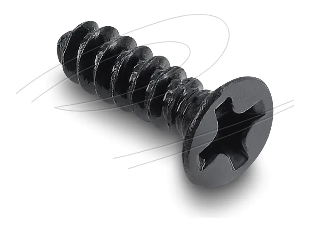Delock Schrauben-Kit - M3 x 10 mm - Schwarz (Packung mit 50) 60986