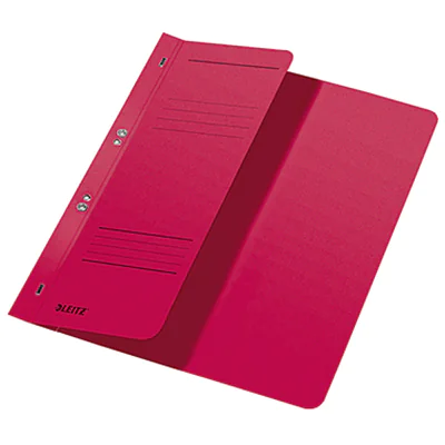 Leitz Ösenhefter 37400025 DIN A4 kfm. Heftung Karton rot