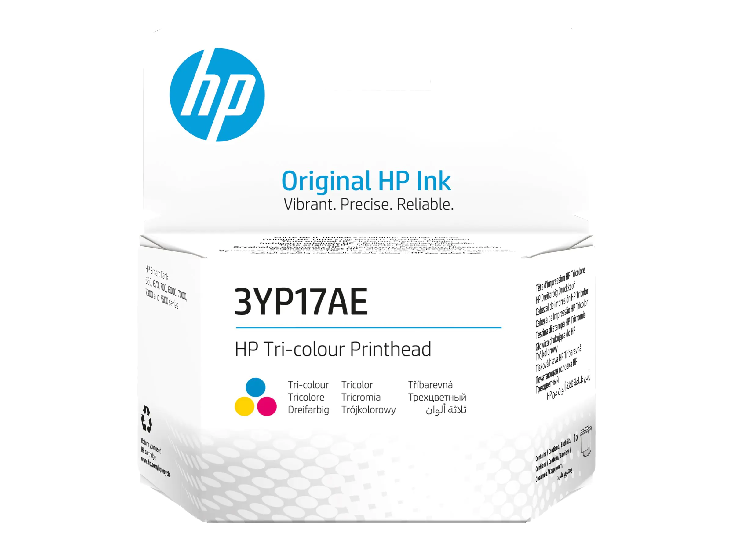 HP Dreifarbig - Druckkopf - für Smart Tank