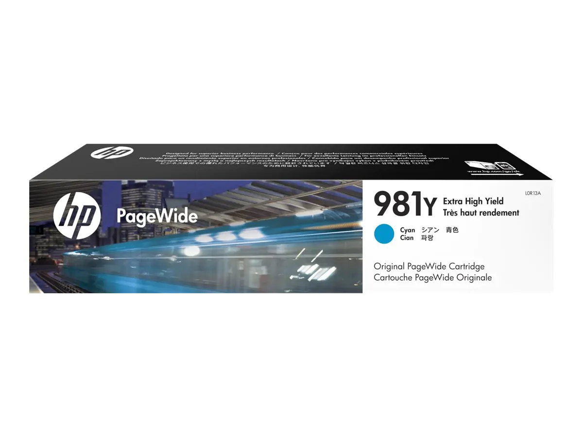 HP 981X - 194 ml - Hohe Ergiebigkeit - Schwarz - Original - PageWide - Tintenpatrone - für PageWide Enterprise Color MFP 586; PageWide Managed Color E55650
