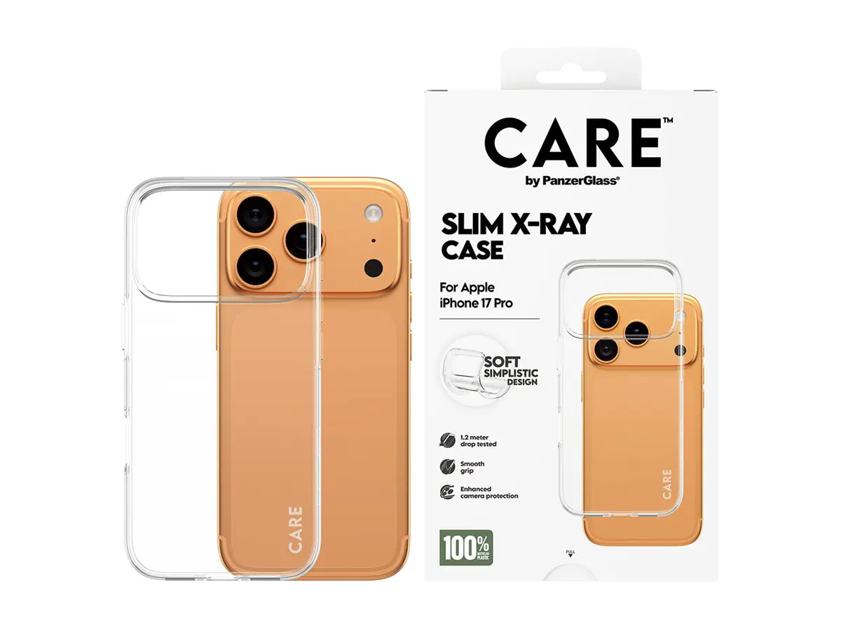 PanzerGlass CARE Fashionable Case transparent X-Ray Soft Basic iPhone 17 Pro