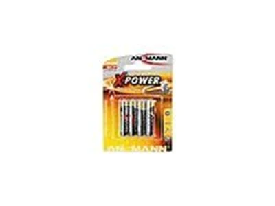 ANSMANN X-POWER Micro AAA - Batterie 4 x AAA - Alkalisch