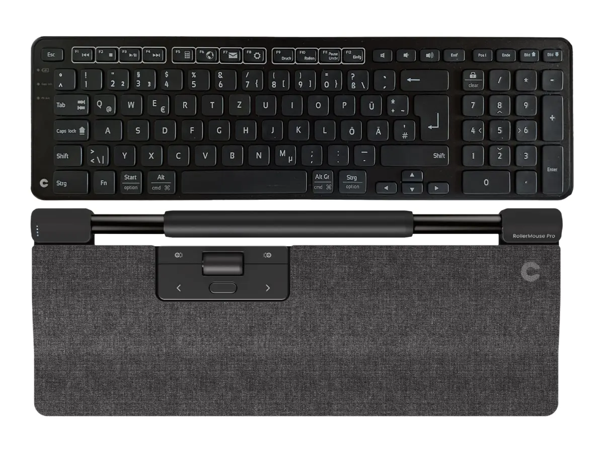 Contour Set Tastatur und Rollerbar Maus - mit Scroll-Rädchen