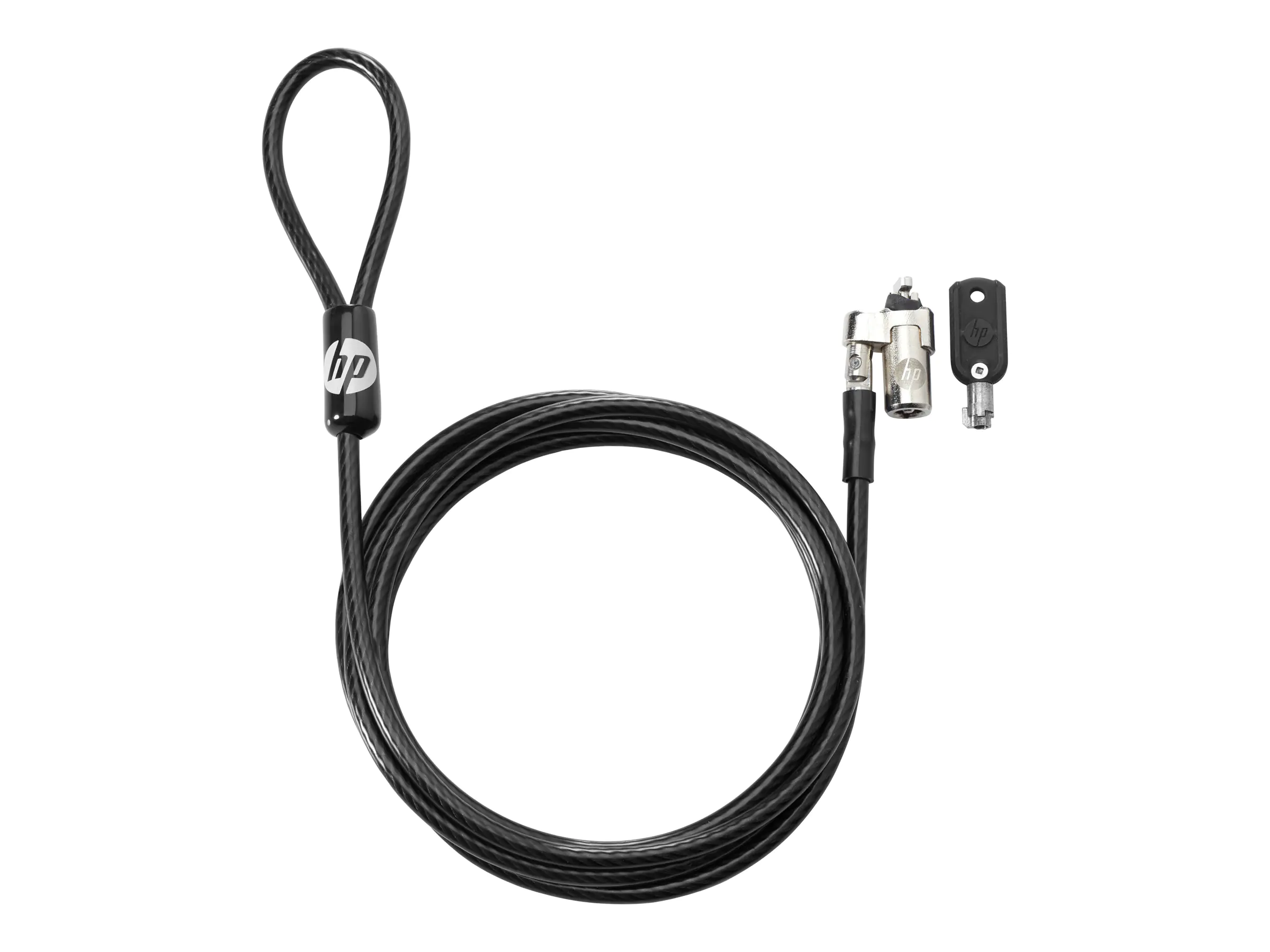 HP Keyed Cable Lock - Sicherheitskabelschloss - 1.83 m - für HP t540; Chromebox Enterprise G3, G3; Desktop Pro 300 G6; Elite Slice G2; ProDesk 405 G6