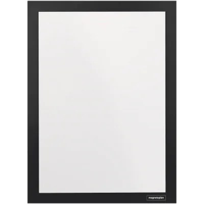 magnetoplan® Magnetrahmen magnetofix DIN A5 Polypropylen schwarz 2 St./Pack.