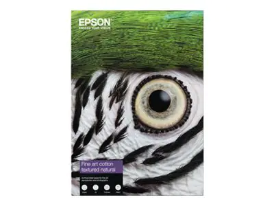 Epson Fine Art II - Baumwolle - strukturiert matt - 515 Mikron - Natural White - A4 (210 x 297 mm) C13S450281NQ