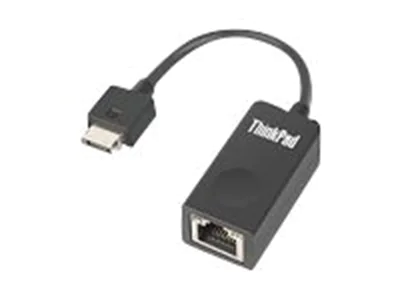 Lenovo ThinkPad Ethernet Extension Adapter Gen 2 - Netzwerkadapterkabel - RJ-45 (W) zu Lenovo Ethernet-Erweiterungsstecker (M) - 8 cm - für ThinkCentre M75t Gen 2; ThinkPad L13 Yoga Gen 2; P14s Gen 2; T14s Gen 2; X13 Gen 2