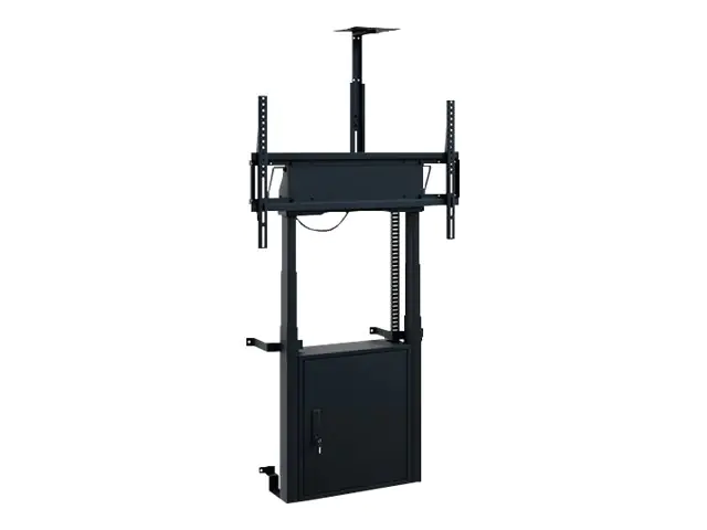HAGOR HP Twin Lift FW-B - Befestigungskit - für Flachbildschirm - Schwarz - Bildschirmgröße: 139.7-218.4 cm (55"-86") - Montageschnittstelle: bis zu 900 x 600 mm - Boden- oder Wandmontage