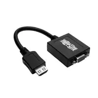 Tripp Lite HDMI to VGA with Audio Converter Cable Adapter for Ultrabook/Laptop/Desktop PC, (M/F), 6-in. (15.24 cm) - Videoadapter - TAA-konform - HDMI männlich zu HD-15 (VGA) weiblich - 15.24 cm - Schwarz - 1920 x 1200 (WUXGA) Support