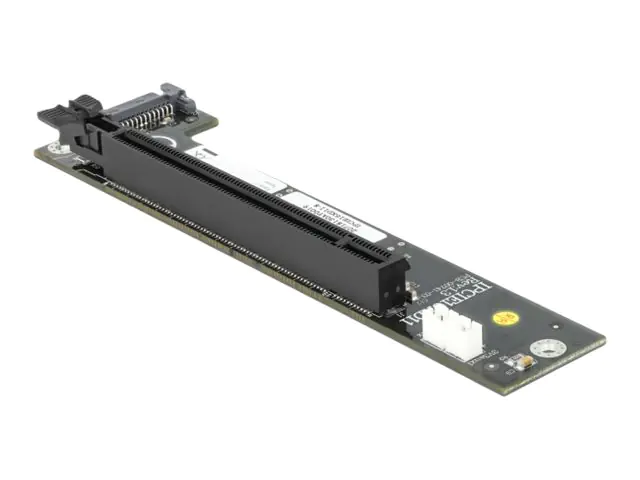 Delock Converter 2 x SFF-8654 to PCIe x16 Bifurcation - Schnittstellenadapter - PCIe 4.0 x16 (NVMe) - SAS