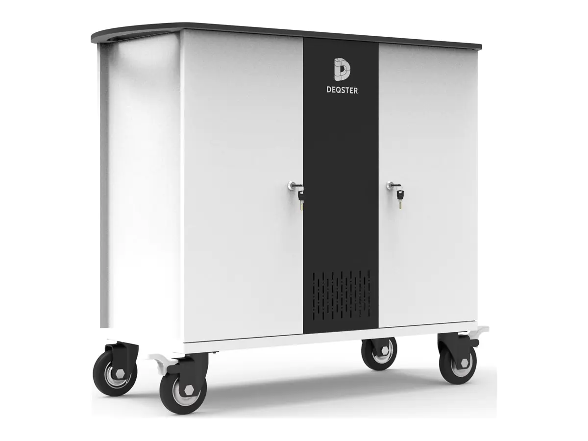 DEQSTER Hybrid - Wagen (nur Laden) - für 32 Notebooks / Chromebooks / Tablets - verriegelbar