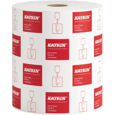 Katrin Handtuchrolle Classic M2 481911 205x380mm weiß 6 Rl./Pack.