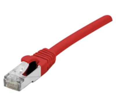 Exertis CUC Exertis Connect 858471 Netzwerkkabel 3 m Cat6a S/FTP (S-STP) Rot