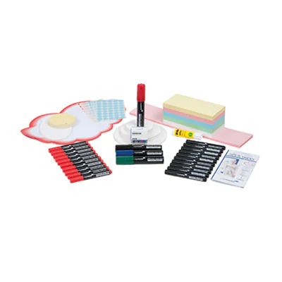 LEGAMASTER Moderationsset 2200-teilig, Zubehörset, Gemischte Farben, FSC mix 70%, 235 mm, 125 mm, 380 mm 7-225000