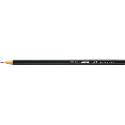 Faber-Castell Bleistift 111102 Sechseckform 2B schwarz