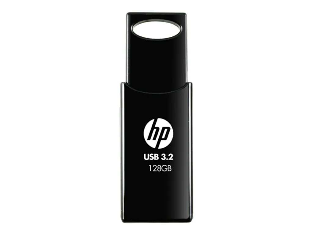 HP 256GB 712w Black USB 3.2 Flash Drive - 256 GB