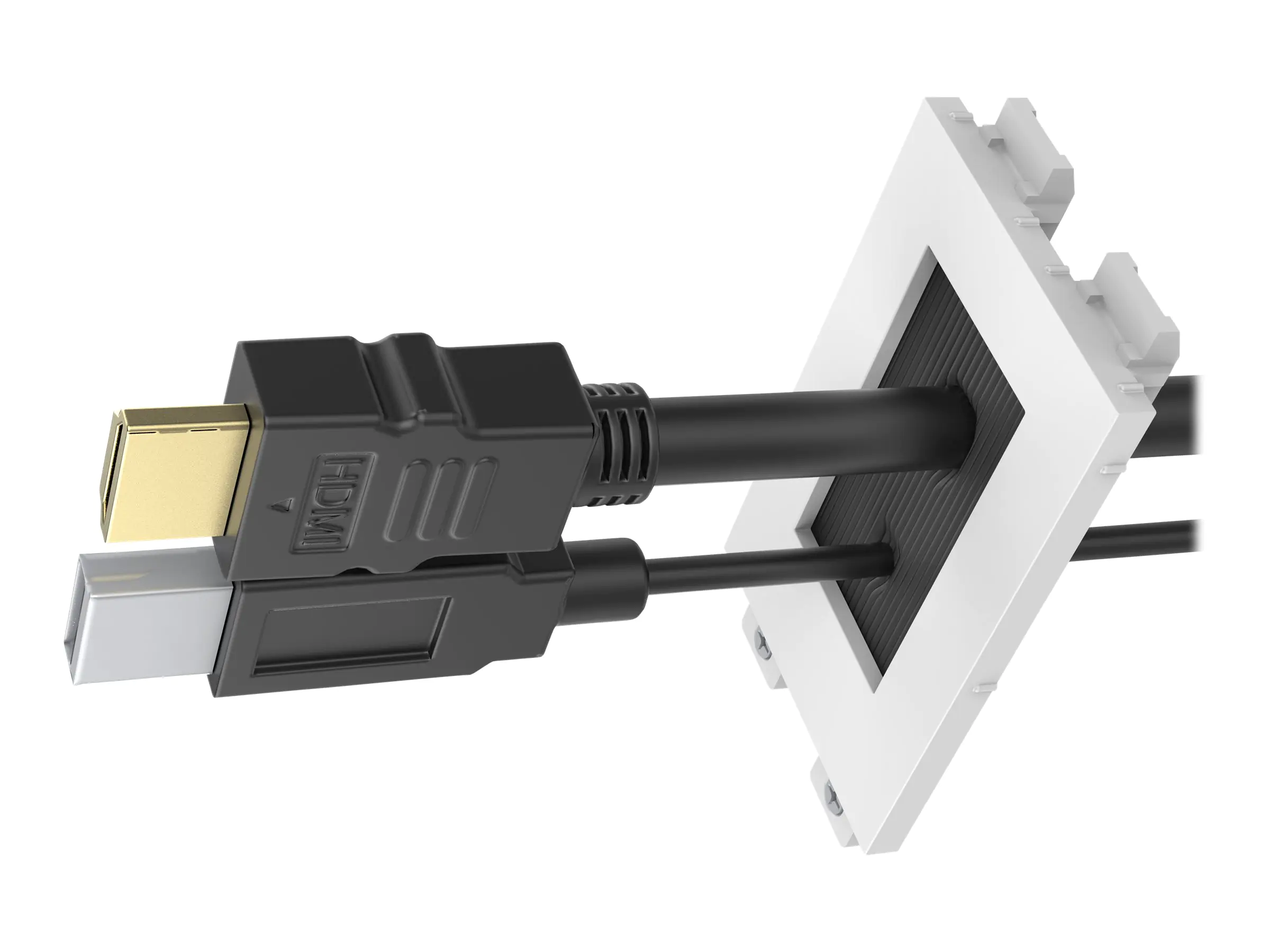 VISION TechConnect 3 Brush module - Kabeldurchführungsplatte mit Bürsteneinsatz