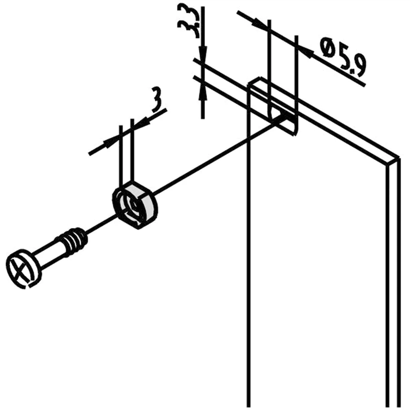 SCHROFF 21100886 19 Zoll Montagezubehör