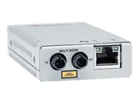Allied Telesis AT MMC200/ST - Medienkonverter - 100Mb LAN - 10Base-T, 100Base-FX, 100Base-TX - RJ-45 / ST multi-mode - bis zu 2 km - 1310 nm - TAA-konform