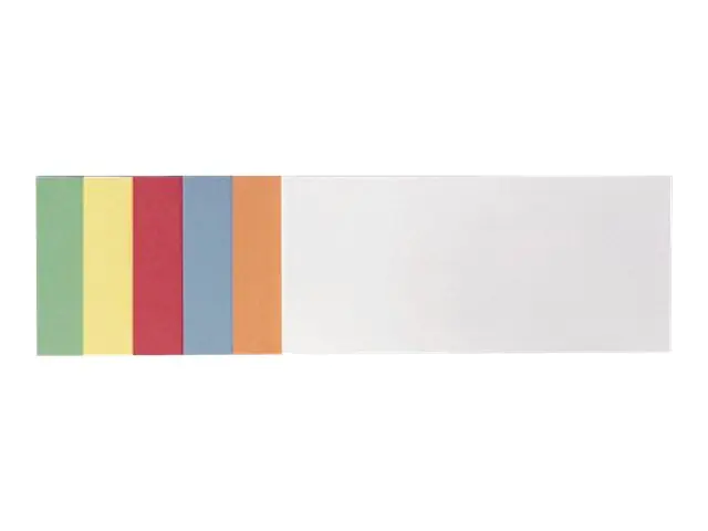 Franken GmbH FRANKEN - Moderationskarte - rechteckig - 9.5 x 20.5 cm - gemischt (Packung mit 500) UMZ 1020 99