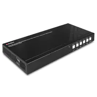 LINDY Extender - Erweiterung für Video/Audio - Sender - RS-232, HDMI, DisplayPort, HDBaseT - über CAT 6 - 5 Anschlüsse - bis zu 70 m
