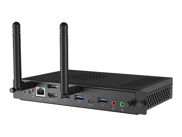 Avocor AVC-OPSI7-G12 - Modulares digitales Beschilderungsgerät - 16 GB RAM - Intel Core i7 - SSD - 256 GB - Windows 11 Pro - 4K UHD (2160p) - 60 BpS - Schwarz