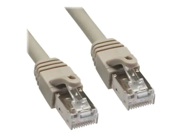InLine - Patch-Kabel - RJ-45 (M) zu RJ-45 (M) - 2 m - SSTP-Kabel - CAT 6 - Grau