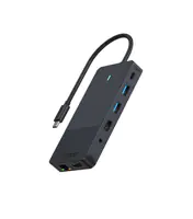 Rapoo USB-C Multiport Adapter 12-in-1 grau - Adapter