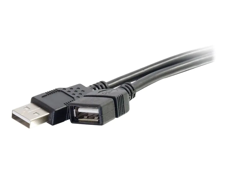 C2G 3.3ft USB Extension Cable - USB A to USB A Extension Cable - USB 2.0 - M/F - USB