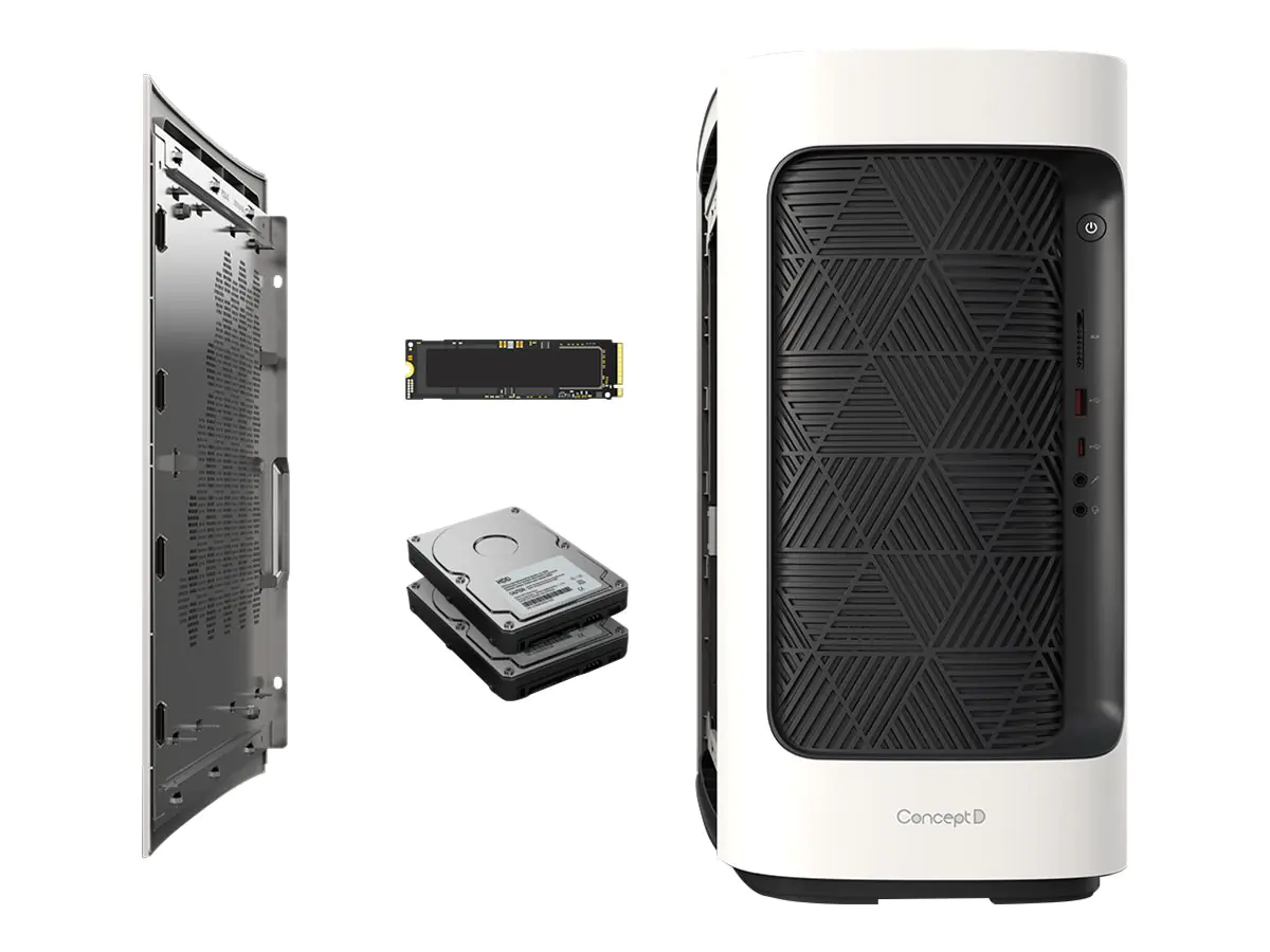Acer ConceptD 300 CT300-51A - Tower - Core i7 10700 / 2.9 GHz - Win 10 Pro 64-Bit - DT.C08EG.006