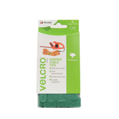 VELCRO VEL-EC60252 - Grün - 12 mm - 38 cm - 6 Stück(e)
