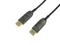 Equip - DisplayPort-Kabel - DisplayPort (M) zu DisplayPort (M) - DisplayPort 1.4 - 15 m - aktiv, unterstützt 8K 30 Hz (7680 x 4320) - Schwarz