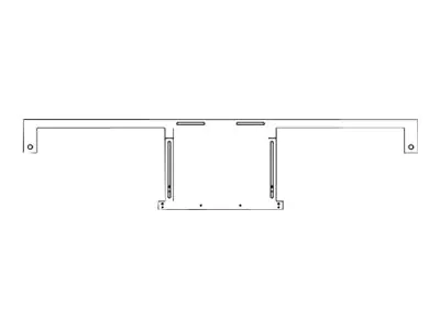 Hagor - Montagekomponente (Universaladapter) - für Videokonferenzsystem - Schwarz - Bildschirmgröße: 178 cm (70") - hinter Flatpanel - für Cisco Webex Board 70S - Non Radio, Board 70S - Non Radio - Non Encryption, Board 70S (GPL)
