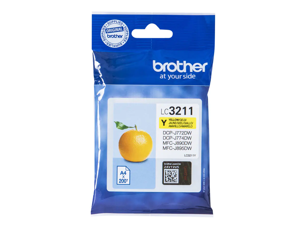 Brother LC3211Y - Gelb - Original - Tintenpatrone - für Brother DCP-J572, DCP-J772, DCP-J774, MFC-J890, MFC-J895
