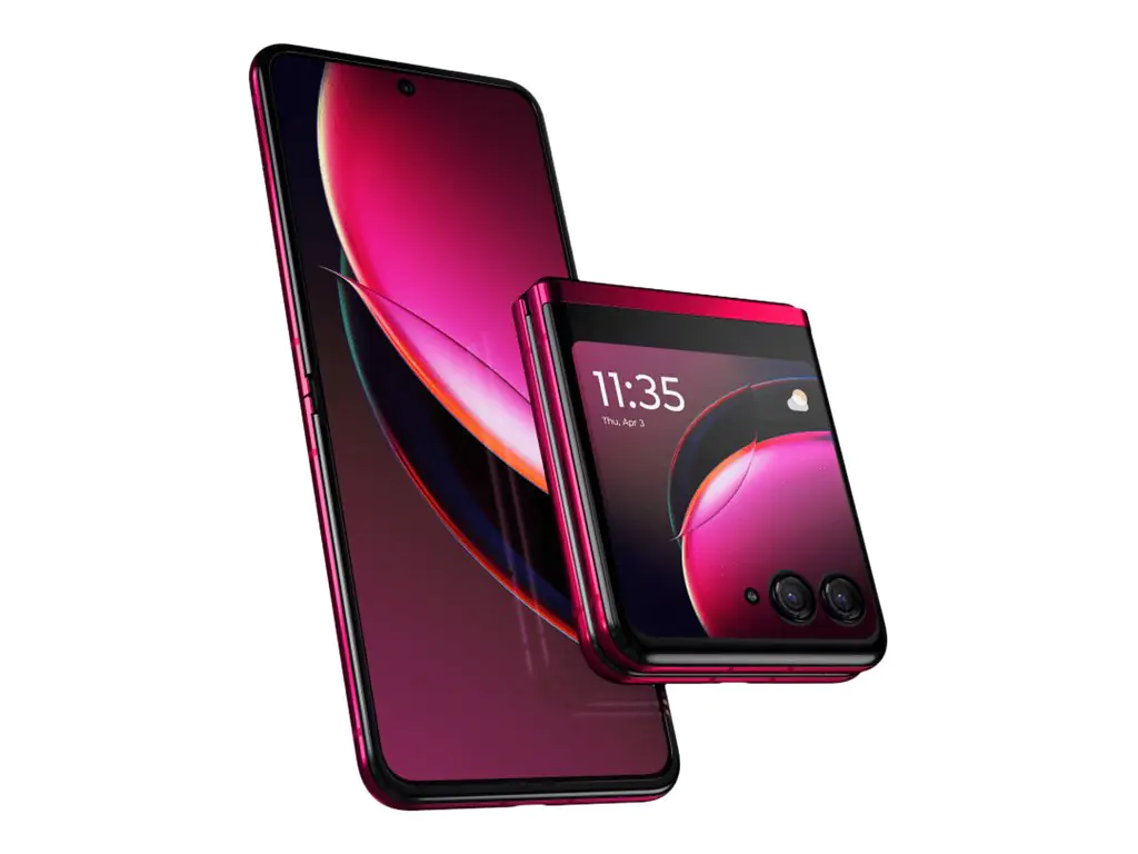 Motorola RAZR 40 Ultra - 5G Smartphone - Dual-SIM - RAM 8 GB / Interner Speicher 256 GB - pOLED-Display - 6.9" - 2640 x 1080 Pixel (165 Hz) - 2 x Rückkamera 12 MP, 13 MP - front camera 32 MP - Viva Magenta