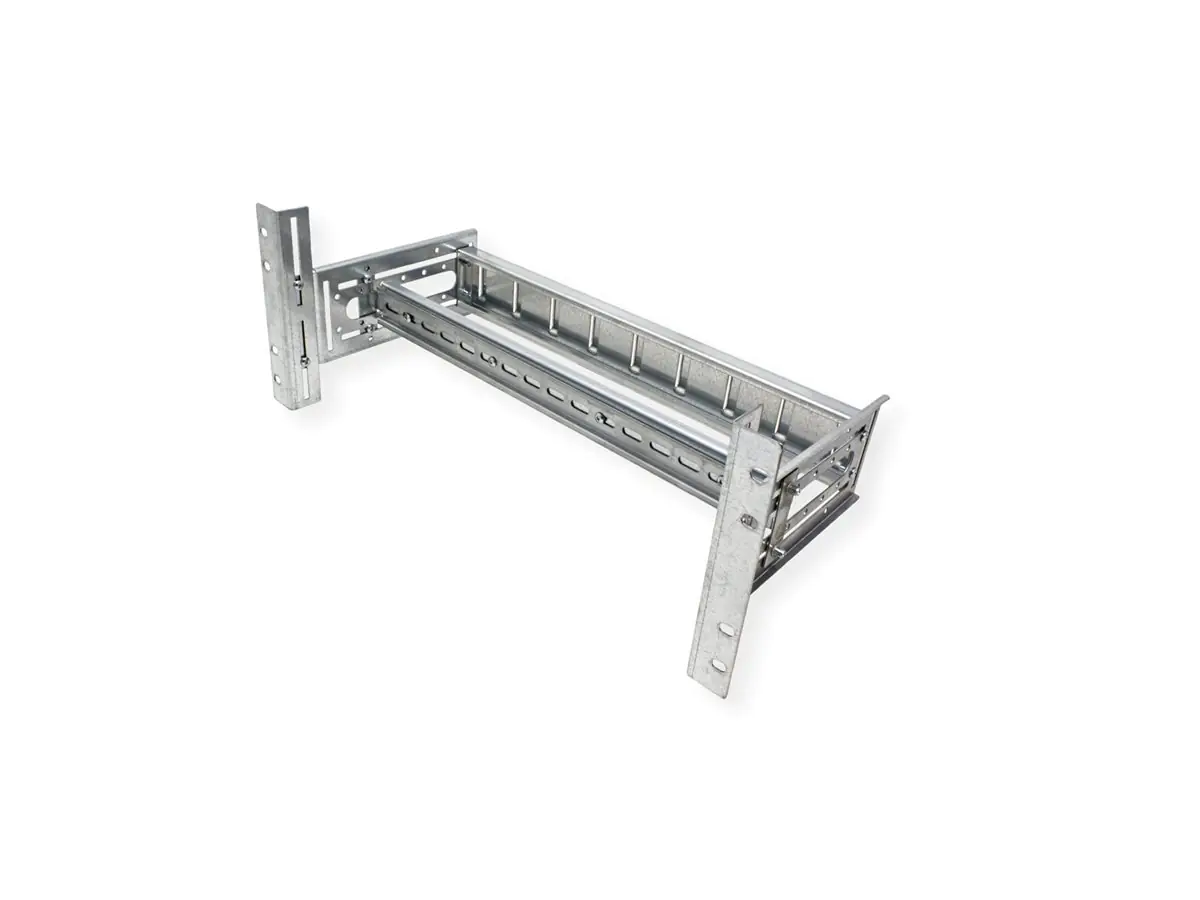 ROLINE Rack DIN-Schienen-Träger - Silber - 4U - 48.3 cm (19") 26.21.0112