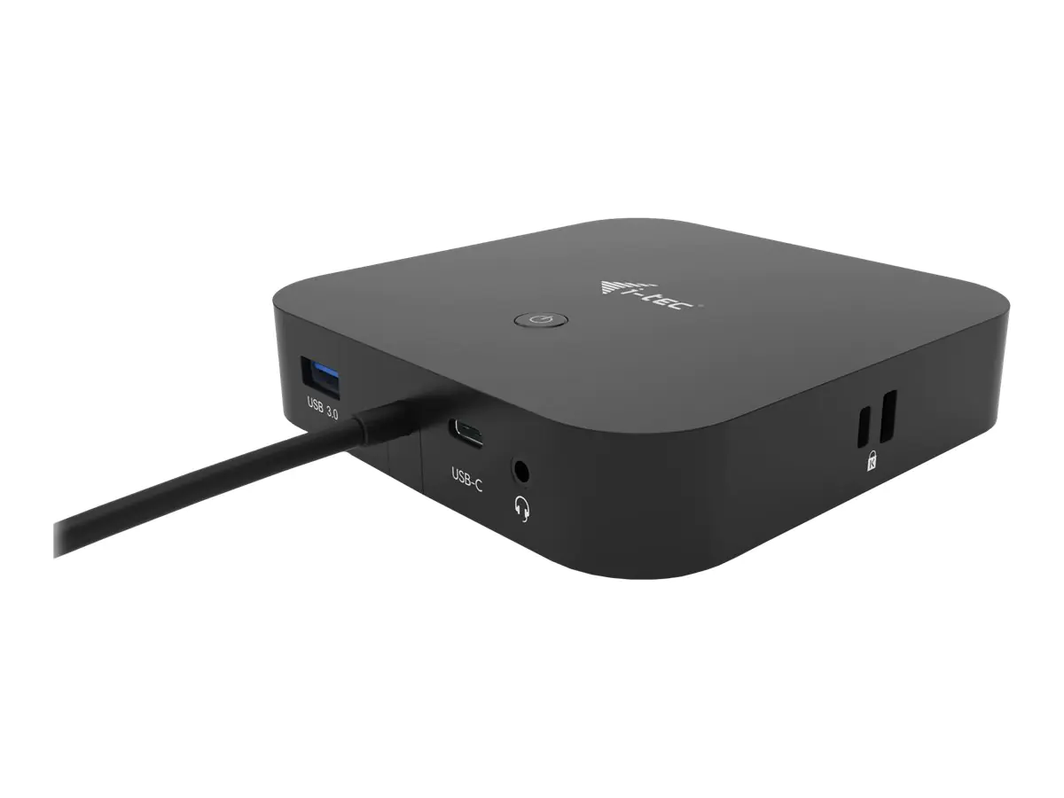 i-Tec - Dockingstation - USB-C 3.1 Gen 2 / Thunderbolt 3 - DP, HDMI - 1GbE - 112 Watt - mit i-Tec Universalladegerät 112 W - Europa