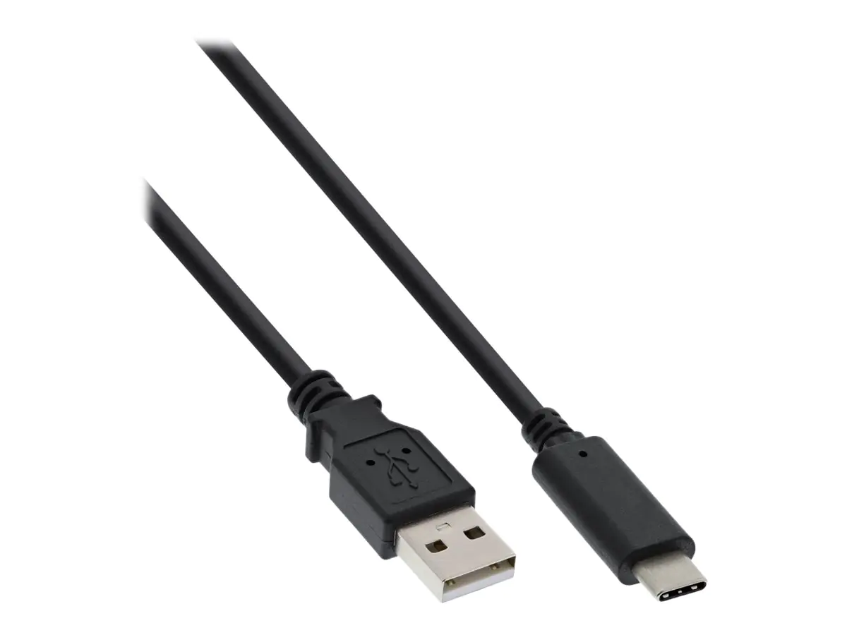 InLine - USB-Kabel - 24 pin USB-C (M) zu USB (M) - USB 2.0 - 30 cm - Schwarz