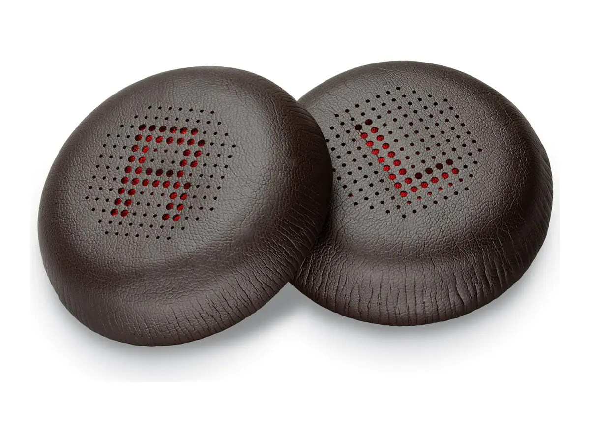 Poly - Ohrpolster für Headset - Kunstleder (Packung mit 2) - für Poly Blackwire 8225