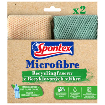 Spontex Microfasertuch 19700158 sort. 2St.