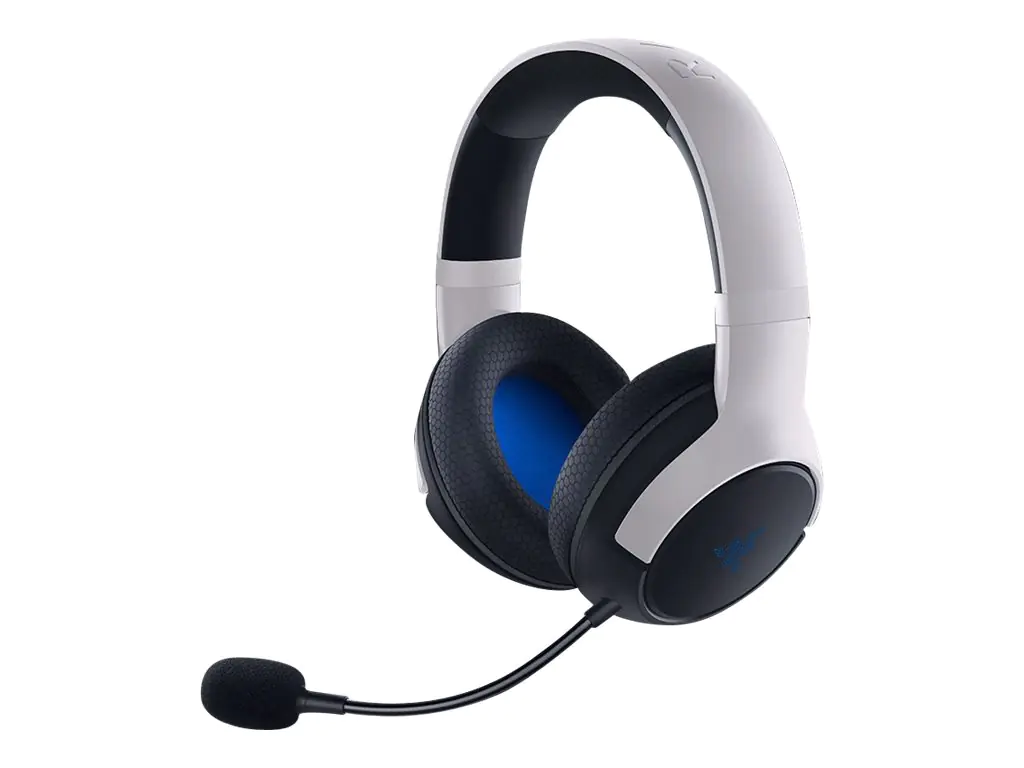 Razer Kaira for Playstation - Headset - ohrumschließend - Bluetooth / 2,4 GHz Funkfrequenz - kabellos - weiß - für Sony PlayStation 5