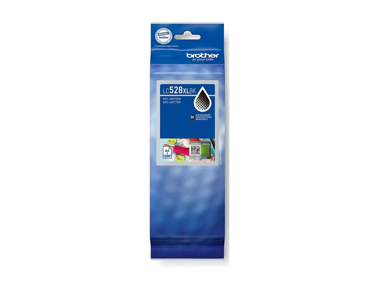 Brother Tinte LC528XLBK Schwarz 12.000 Seiten