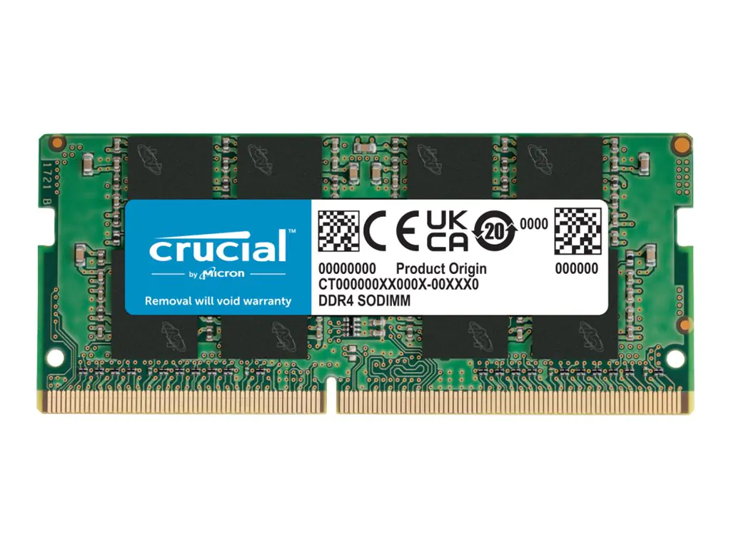 Crucial DDR4 - Modul - 8 GB - SO DIMM 260-PIN CT8G4SFRA32A